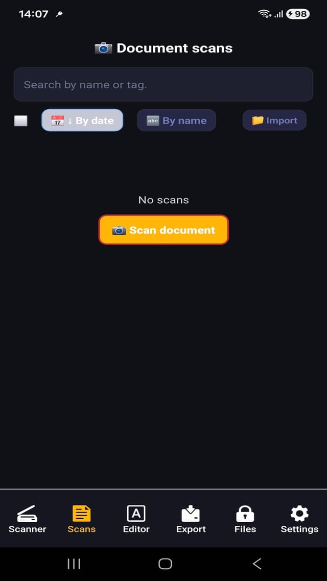 Docs Scan OCR document preview